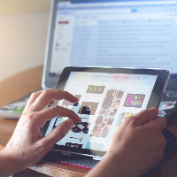 ブースの掲示物は臨機応変に